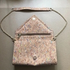 2022 Hot Sell Ladies Faction Shoulder Bag with Eco Cork  24x6x14.5cm