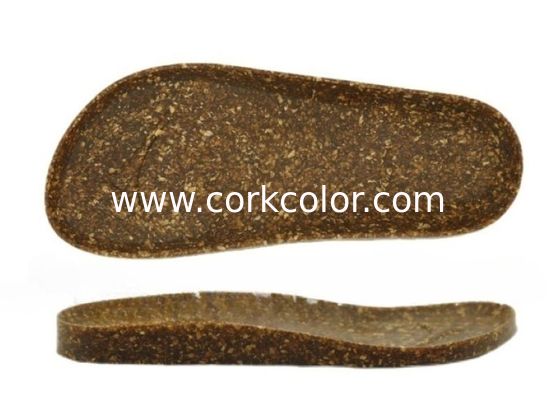 PVC CORK Insole Full Sizes Cork Soles for Slipper Sandals Making