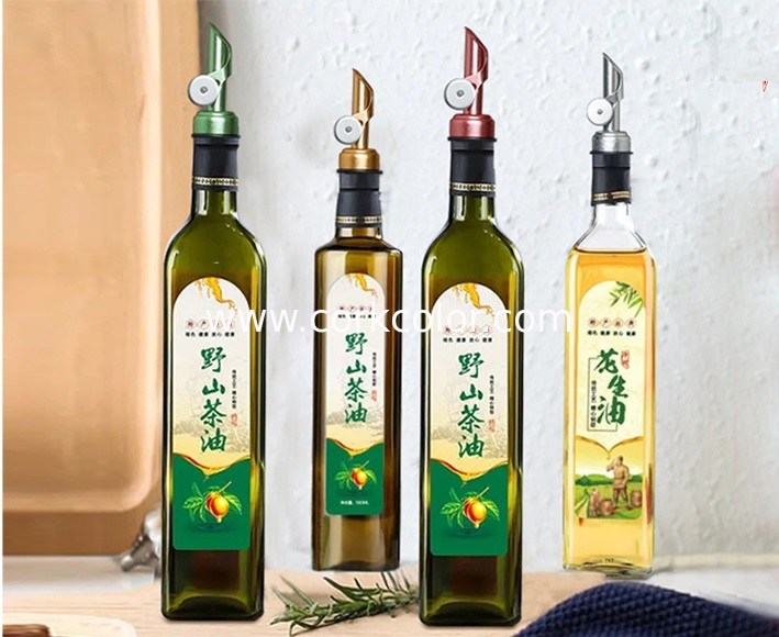 Corkork Round Olive Oil Pourer - Professional Kitchen Pouring Tool for Home Cooking