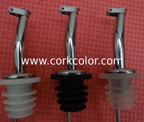 New Stainless Steel Liquid Pourer for Olive Oil Wine with Stainless Steel Cap, Good Quality and Competitive Price